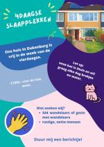 Vierdaagse slaapplek